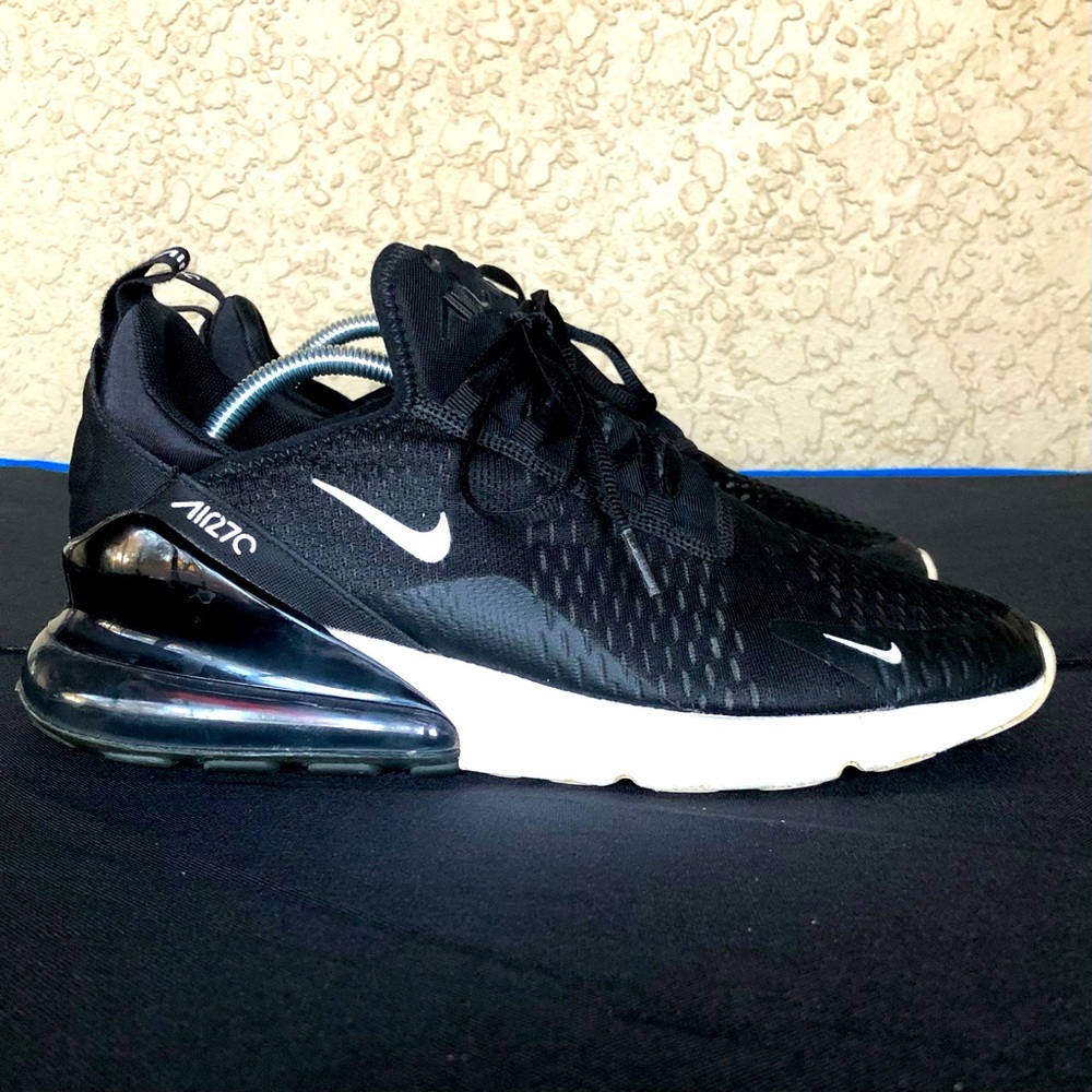 Nike Air Max 270 Black White Men's Athletic Sneakers